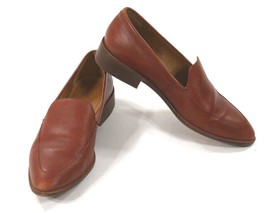 Madewell The Frances Loafer Brown Leather Shoes #H2419 Womens Size 6.5 - £40.12 GBP