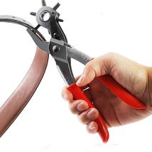 6 Diameter Revolving Leather Hole Punch Plier Tool - £12.47 GBP