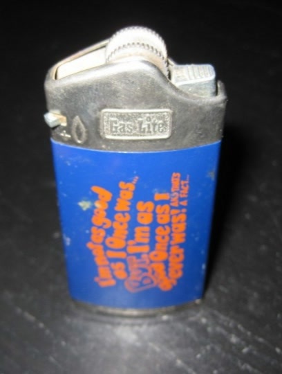 Vintage GAS-LITE NOVELTY Funny GAG Gas Lighter - $4.99