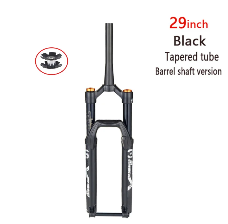 Bicycle Suspension Fork KRSEC 27.5/29&quot; Alloy Air Mountain Bike 140mm Stroke Abso - £411.81 GBP