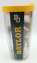 Tervis Baylor University Clear Tumbler 16 oz. w/Lid Double Insulated Hot/Cold - £12.68 GBP