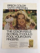 Breck Color Vtg 1974 Print Ad The Breck Girl - $9.89