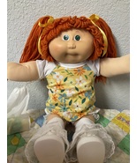 VTG Cabbage Patch Kid Girl Red Hair Green Eyes P Factory Head Mold #1 1985 - $255.00