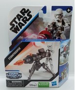 Star Wars Mission Fleet Stormtrooper Action Figure Imperial Assault Cann... - £15.58 GBP