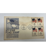 50-Star Flag Stamp Hawaii Statehood  Mail Cover 50th State July 4th 1960 - £11.57 GBP