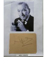 Noel Coward (d. 1973) Signed Autographed Vintage Page Signed 8.5x11 Display - $5,611.29 MXN