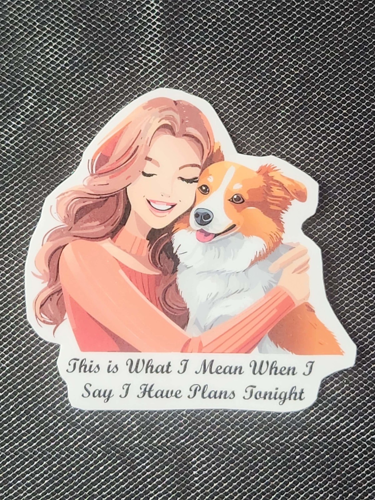 Charming Sticker For Dog Lover - $1.65