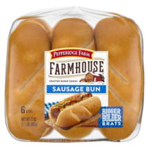 Pepperidge Farm Farmhouse Sausage Buns, 6 Count 17 oz. Bags 4628 - £25.77 GBP+