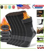Cozy Merino Wool Thermal Socks for Freezing Feet - Unisex Casual Winter ... - $39.86 CAD