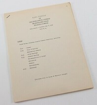 Vtg 1953 Budget Planning Conference Sam Houston Worksheets Boy Scout of America - £9.09 GBP