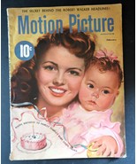 Motion Picture Magazine February 1949 Shirley Temple 10c - $372.61 MXN