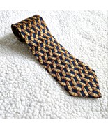 Brooks Brothers Makers Tie - Blue And Brown With Shoes - Made In USA 100... - $15.00