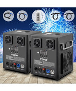 VEVOR 2Pcs 700W Large Cold Spark Firework Machine 6.6-9.8ft DJ Special E... - £691.98 GBP