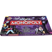 Nightmare Before Christmas Monopoly Board Game Complete - £17.80 GBP