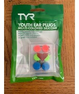 TYR Youth Ear Plugs - Multi-Colored Silicone - For Swimming- 3 Pack/Pair... - €12,73 EUR