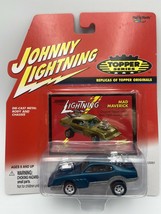 Johnny Lightning Topper Series Blue Mad Maverick 1/64 Scale  - $12.00