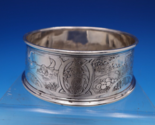 William Kerr Sterling Silver Child&#39;s Bowl Acid Etched with Four Seasons ... - $484.11