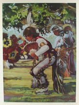 &#39;Old Time Sioux&#39; Signed Limited Edition Print by Carol Theroux 20x16 S/N - £46.25 GBP