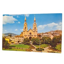 Postcard SS Peter And Paul&#39;s Church San Francisco California Chrome Unposted - £5.42 GBP