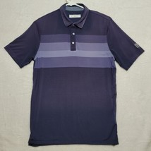 Carnoustie Tech Men&#39;s Polo Shirt Size M Medium Blue Short Sleeve Casual ... - $25.87