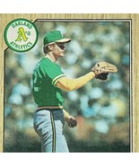 1987 #441 Baseball Dave Leiper Oakland As Topps Chewing Gum Trading Card - £1.97 GBP
