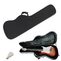 New Artificial Leather Straight Straight Flange Electric Guitar Hard She... - $128.32