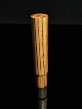 Brizard and Co Zebra Wood cigar tube holder NIB image 4