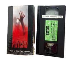 Psycho (VHS, 1999) Vince Vaughn, Julianne Moore, Anne Heche Sleeve - £6.65 GBP