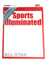 Creative Imaginations Scrapbook Page Overlay Sports Illuminated 8 x 10 - $4.95