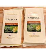 Yardley of London 2 Pack(18 Ct) Disposable Washcloths Large 12x18 Campin... - $9.90