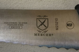 Mercer M23210 Serrated High Carbon Stainless Steel Bread Knife 9.75” Blade - £15.72 GBP