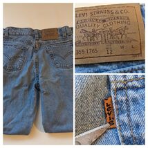 VTG Levis 512 Straight Leg Jeans Womens 12 Reg USA Made Orange Tab 31355... - $679.72 MXN