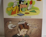 1978 Walt Disney&#39;s Fun &amp; Facts Flashcard #DFF4-18: The Mind - $2.00