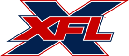 XFL Football 2020 Logo Mens Interlock Knit Mock Turtleneck XS-6XL New - £20.00 GBP+