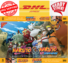 Dvd Naruto Complete Box Set (Episode 1 - 720 End ) English Dubbed - £125.81 GBP
