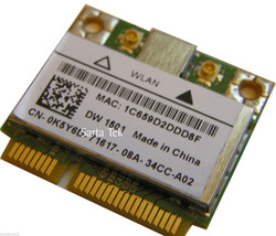 New OEM K5Y6D Dell Wireless DW1501 b/g/n PCIe Half BCM94313HMG2L - $25.99