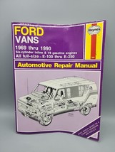 Ford Vans Full Size E-100 thru E-350 1969-1986 Haynes Repair Service Man... - $9.73