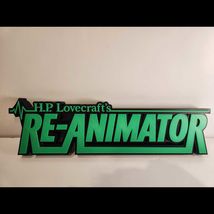 H.P. LOVECRAFTS RE-ANIMATOR 3D Shelf/Wall Sign  Collectible Horror Movie... - $23.99