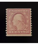 1917 3c George Washington, Coil, Violet Scott 493 Mint F/VF No Gum - $1.78
