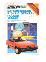 Chilton’s Repair Manual Datsun/Nissan F10-310 Stanza Pulsar 1976-88 P/N#... - $11.87