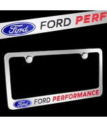 Brand New 1PCS FORD PERFORMANCE Chrome Plated Brass License Plate Frame ... - £23.59 GBP