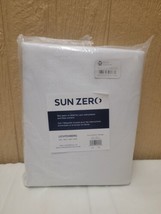 Sun Zero Lichtenberg Single Panel 50&quot;x95&quot; Pearl Curtain - £22.00 GBP