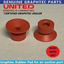 Graphtec Air Suction Cups - Rubber Pad for air suction port 2 pair - Aut... - £56.40 GBP