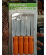 Pittsburgh Mini Pick and Hook Set 4 Piece Home Crafts Shop Auto Tools NEW - $11.99