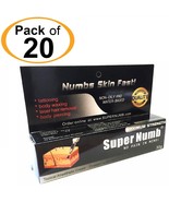 20 Tubes x 30g Skin Numbing Cream SUPER NUMB Tattoo Body Piercings Waxin... - $279.00