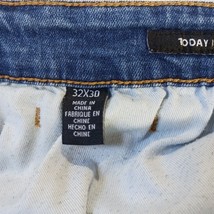 Women’s Kenneth Cole RN#148549 Slim Fit Women's Blue Stretch Jeans Size (32x30) image 4