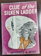 Penny Parker no.5 Clue of the Silken Ladder by Nancy Drew author glossy frontis - £24.02 GBP