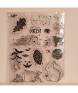 Craspire Clear Silicone Stamp Sheet DIY Crafting Animals Autumn Hallowee... - £8.35 GBP