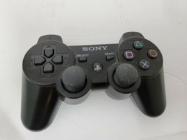 Sony PS3 Black Dual Shock 3 Controller CECHZC2U - Untested - £20.71 GBP