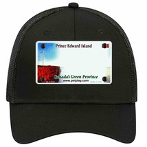 Prince Edward Island Novelty Black Mesh License Plate Hat - £23.12 GBP